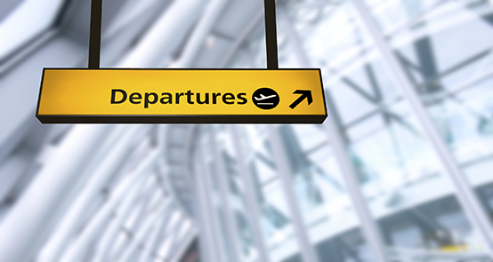 check in, airport departure & arrival information board sign